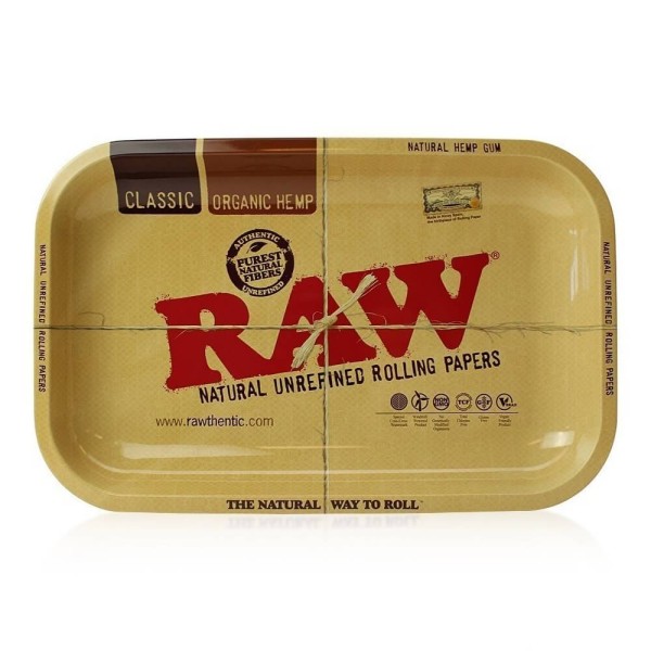 Raw Metal Rolling Tray Small - Χονδρική